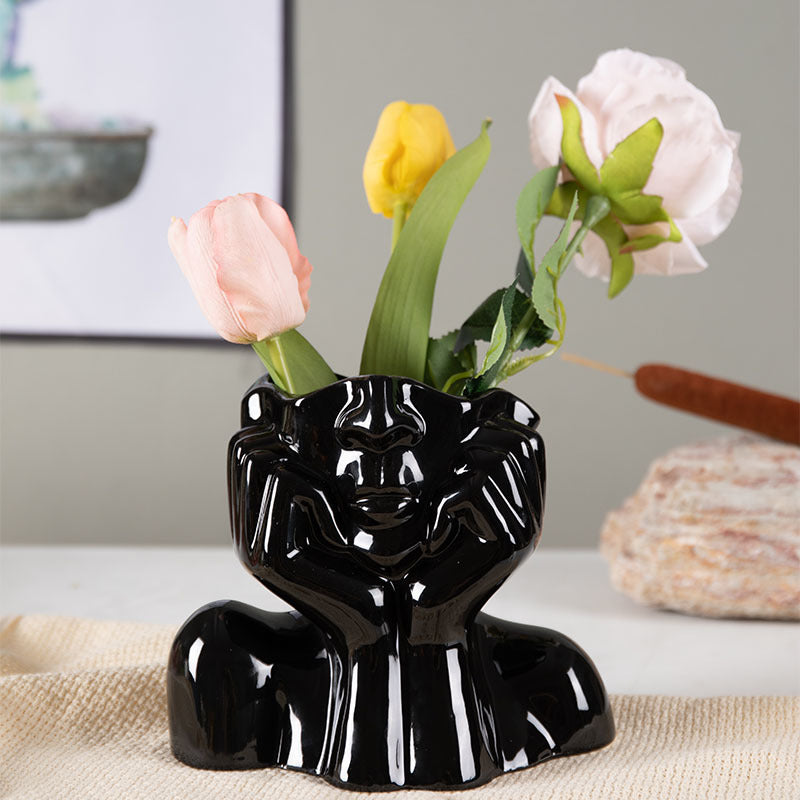 Home Decor Ceramic Vases Flower Vase Sculpture Crafts Home Decor Ceramic Vases Flower Vase Sculpture Crafts
